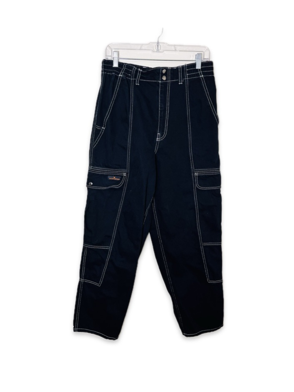 Urban Outfitters BDG High-Rise Relaxed Skate Jeans Utility Cargo Pants Black 32